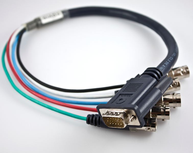Kabel VGA St./5x BNC Bu. 90cm CVD 0516-03